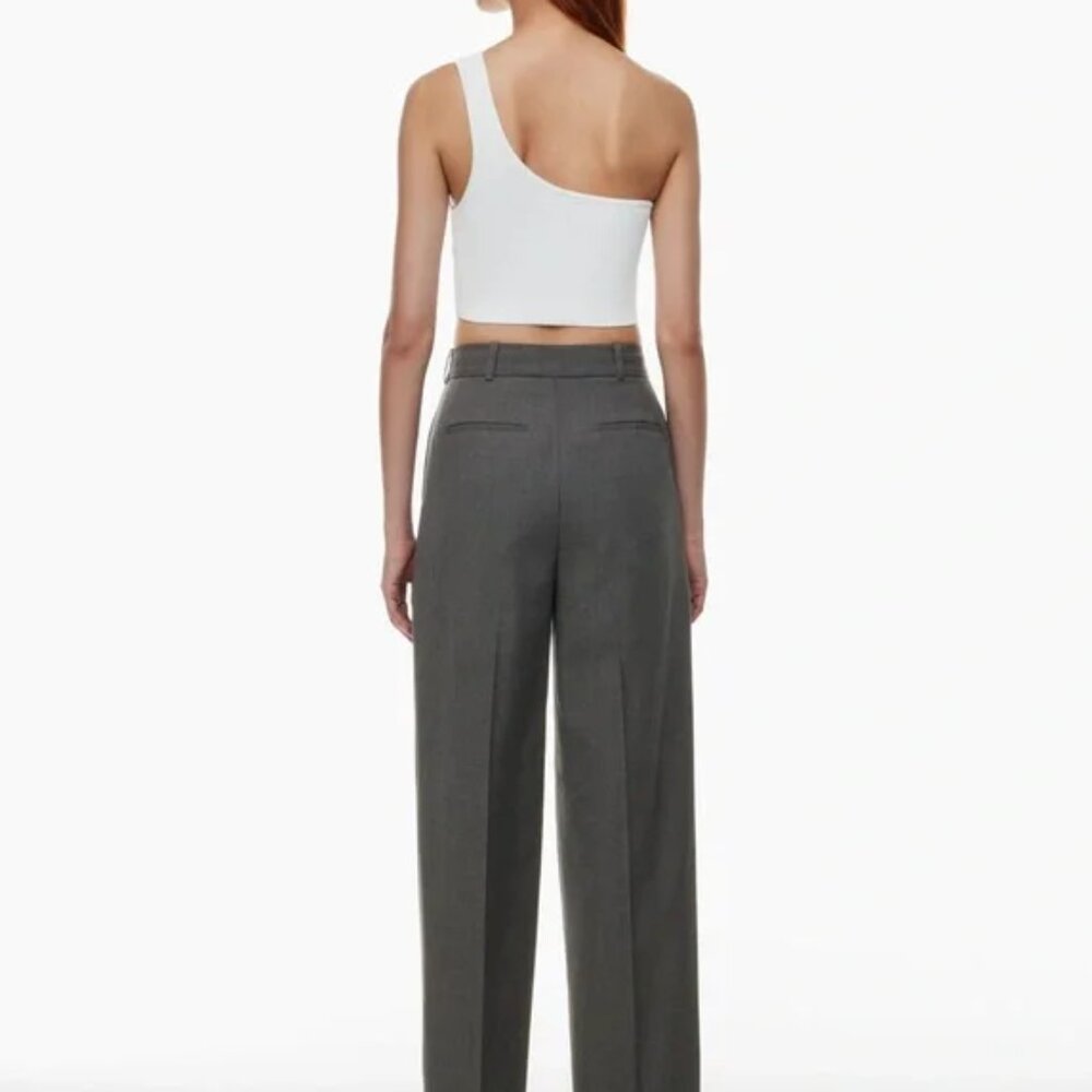 Babaton Sculpt Knit One Shoulder Tank Top NWT - Picture 3 of 4